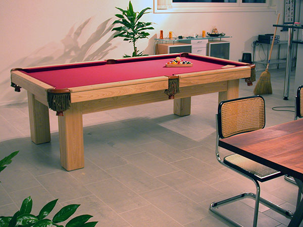 Pooltisch Basic II aus Katanie im Stil der traditionellen amerikanischen marke Steepleton